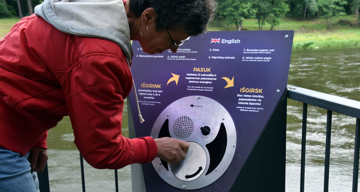 UTR Oversized being used at Neris Regional Park