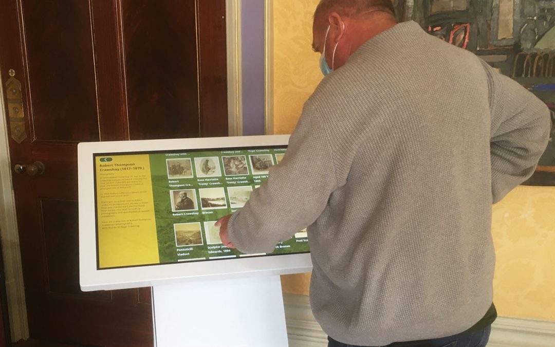 Multi Touch Kiosk – Cyfarthfa Castle