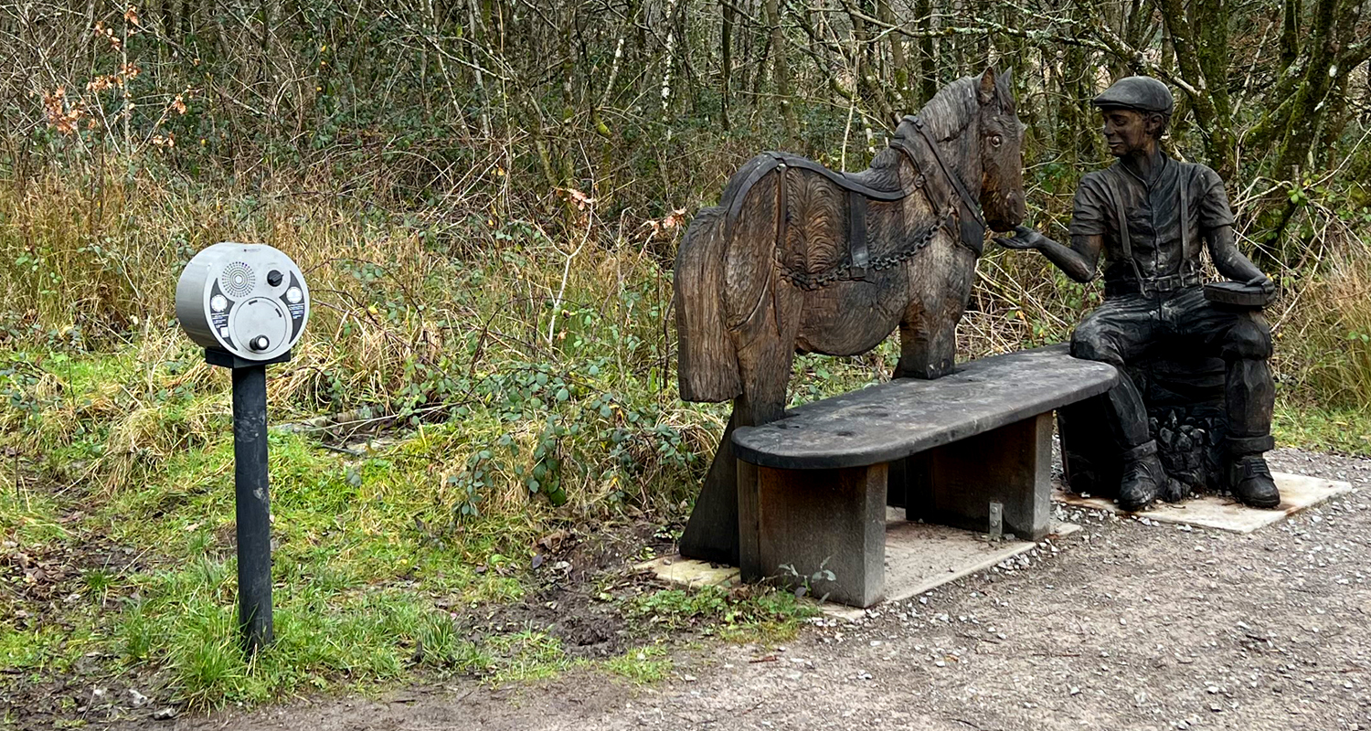 U-Turn Round Angle near bench at Parc Slip