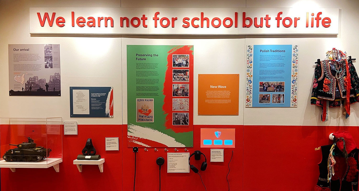 Heavy Duty Handset, Headphones and Open Frame Screen at Museum of Farnham