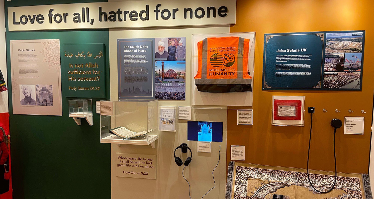 Open Frame Screen, Headphones and Heavy Duty Handset at Museum of Farnham