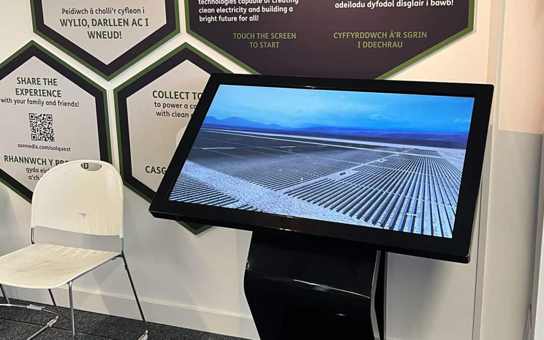 43″ Freestanding Kiosk – Techniquest