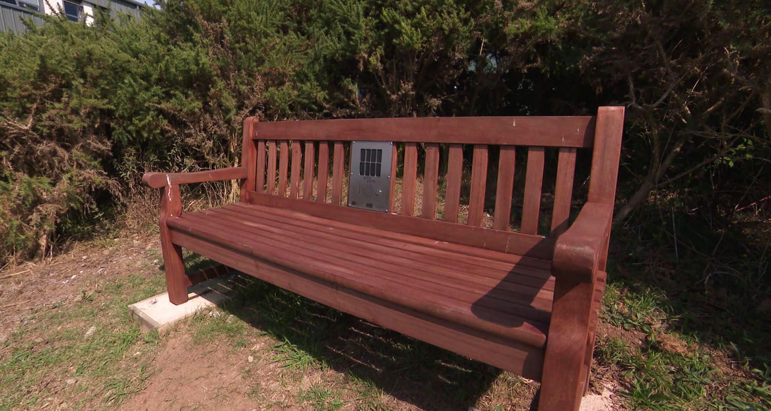 Echo Point Audio Bench