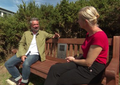 Solar Audio Bench – Tolvaddon Fire Station