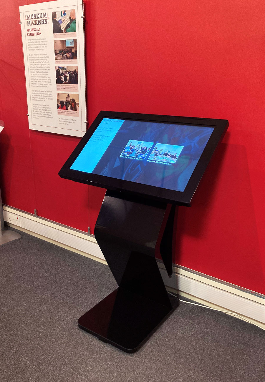 43 Inch Kiosk at North Lincolnshire Council portrait