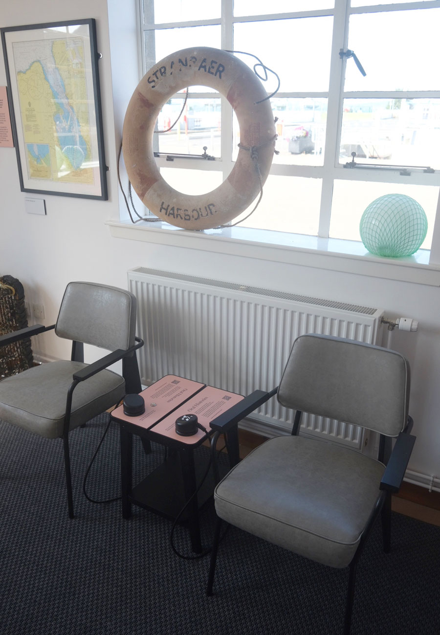 Heavy Duty Handsets at Stranraer Harbourmaster's Building portrait