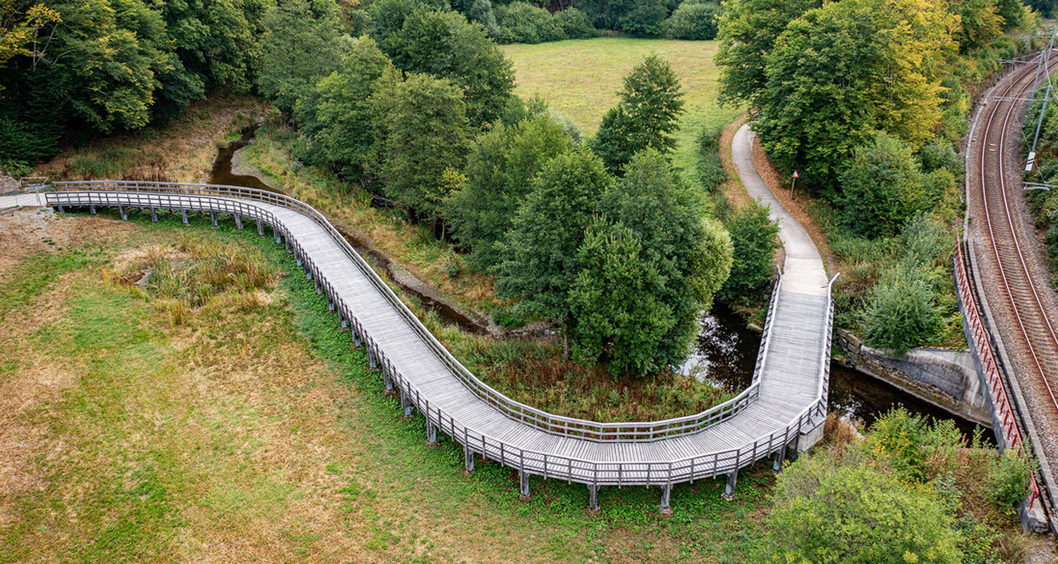 Walking path at Merkholtz