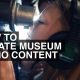 Creating museum audio content