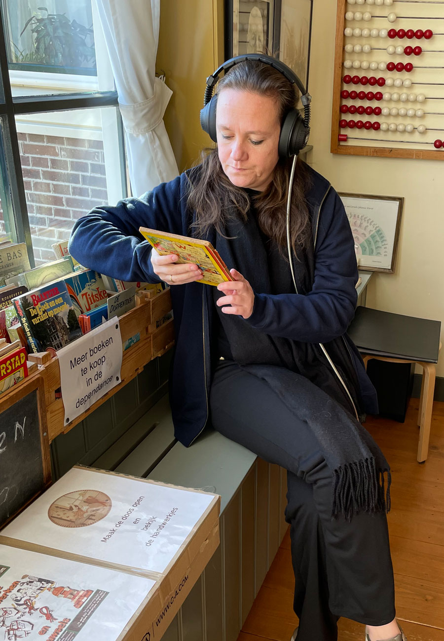 MKII Headphones used at Dik Trom's School Portrait