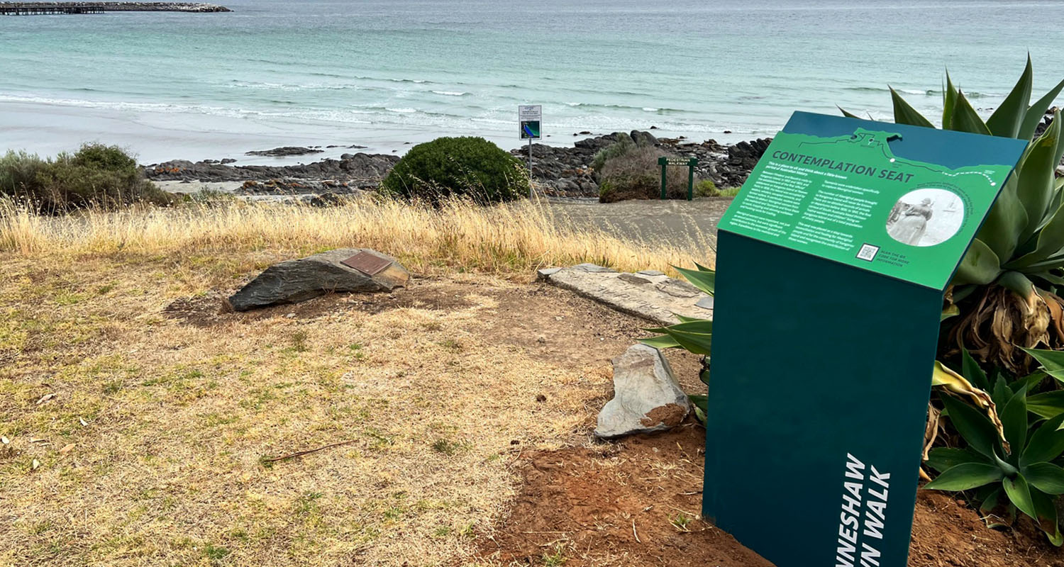 Green Sign at Kangaroo Island