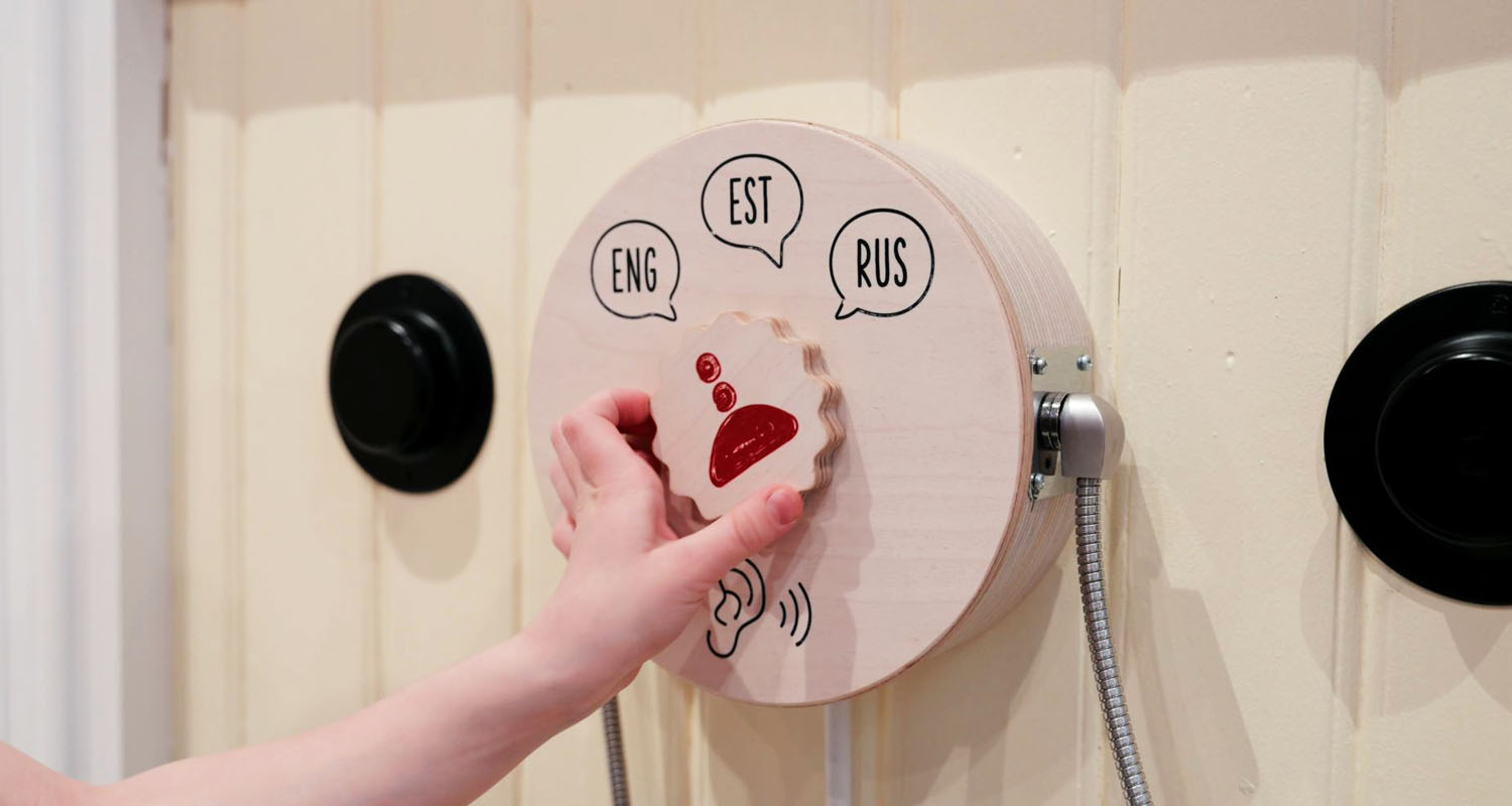Single Cup Headphones installed at Children's Museum Miiamilla