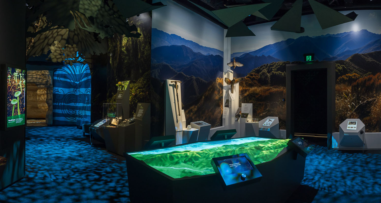 Full view of the Paparoa Experience at the Punagairi Visitor Centre