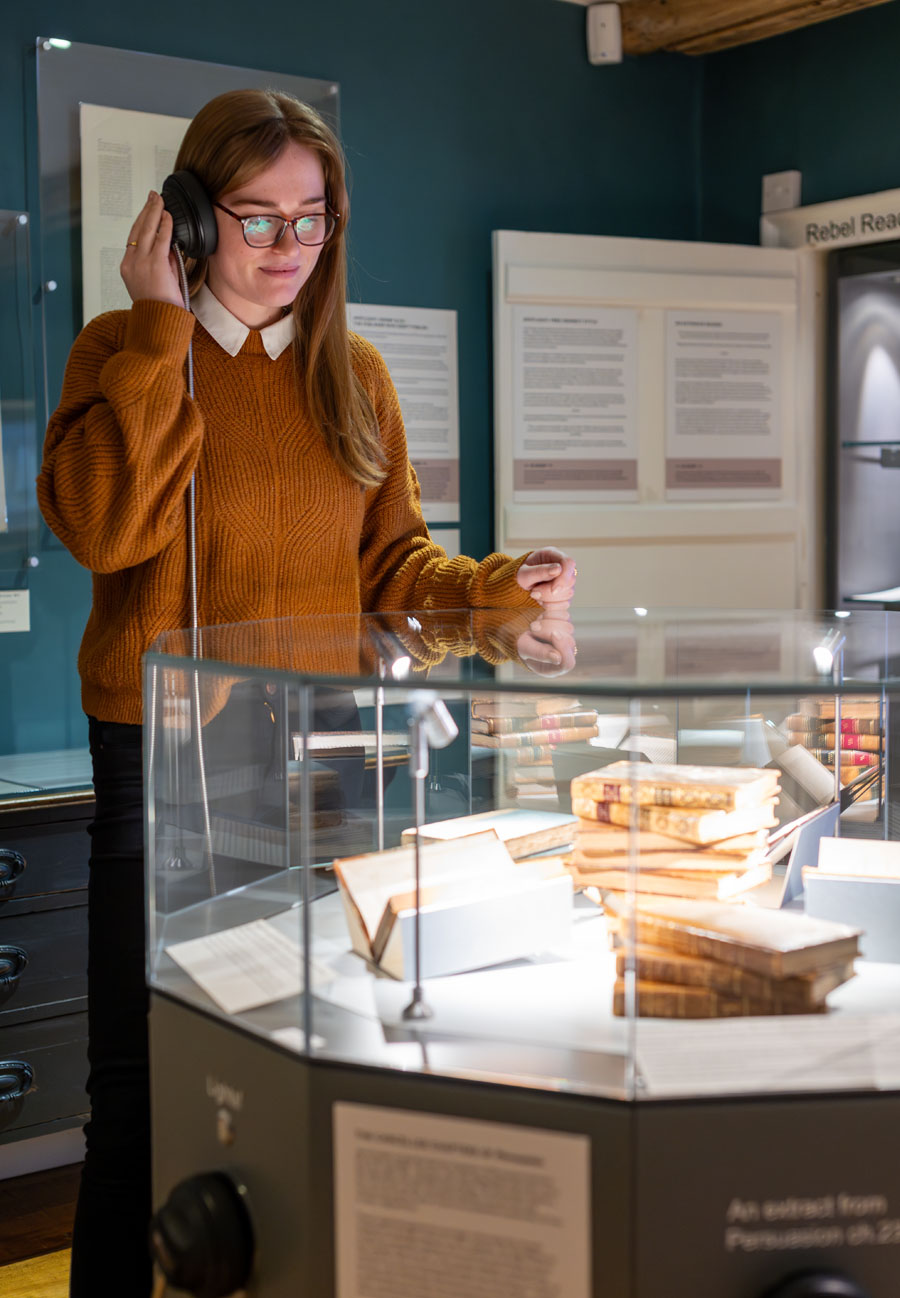 Single Cup Headphone at Jane Austen's House