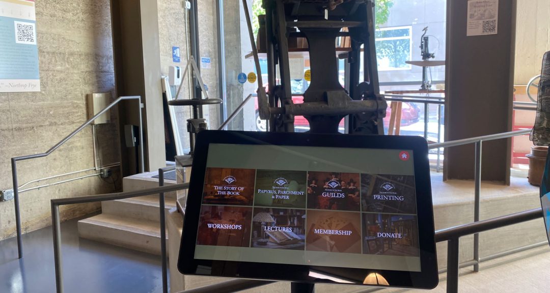 15″ Tablets with Lightbox Lite – American Bookbinders Museum