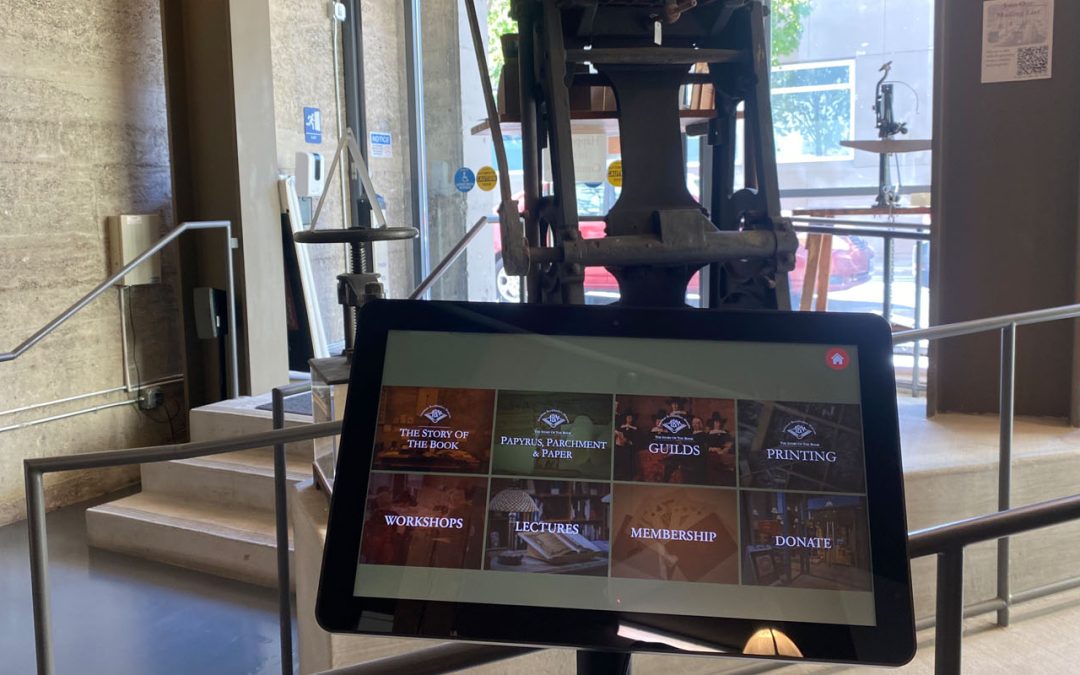 15″ Tablets with Lightbox Lite – American Bookbinders Museum