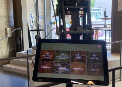 15″ Tablets with Lightbox Lite – American Bookbinders Museum