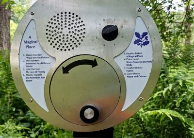U-Turns and Solar Audio Bench – Acorn Bank