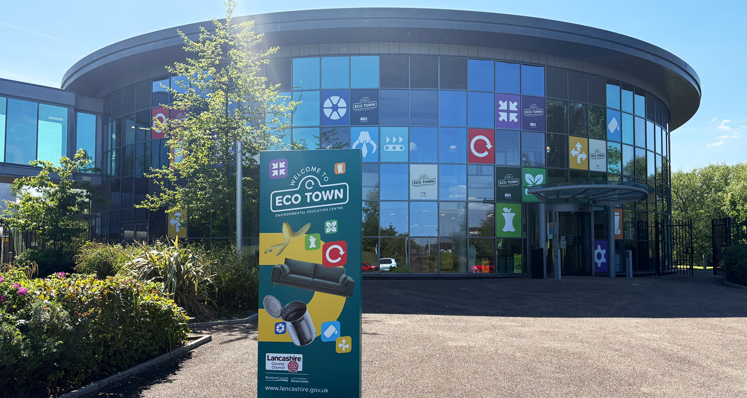 Entrance to Eco Town