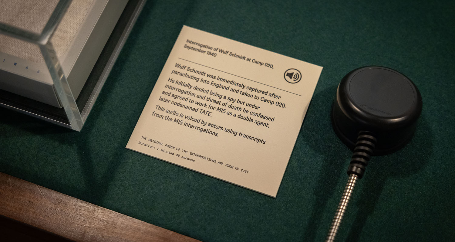 Heavy Duty Handset Installed at National Archives' MI5 Exhibition
