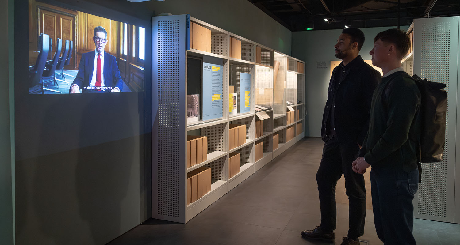 Short-Throw Projectors In Use at National Archives' MI5 Exhibition