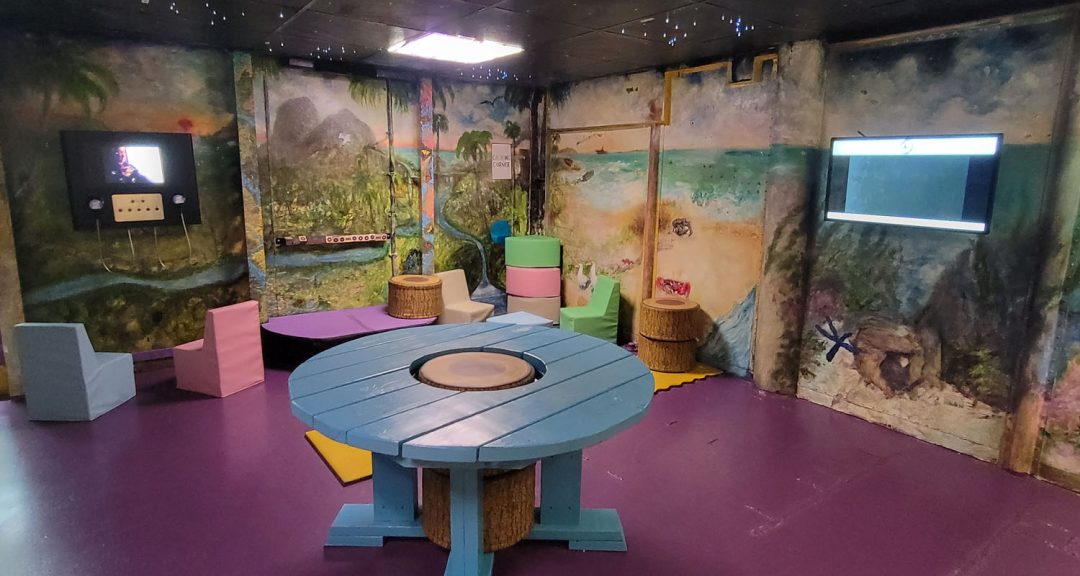 AV Point and Lightbox 3 Touchscreen – USS Alabama Battleship Memorial Park