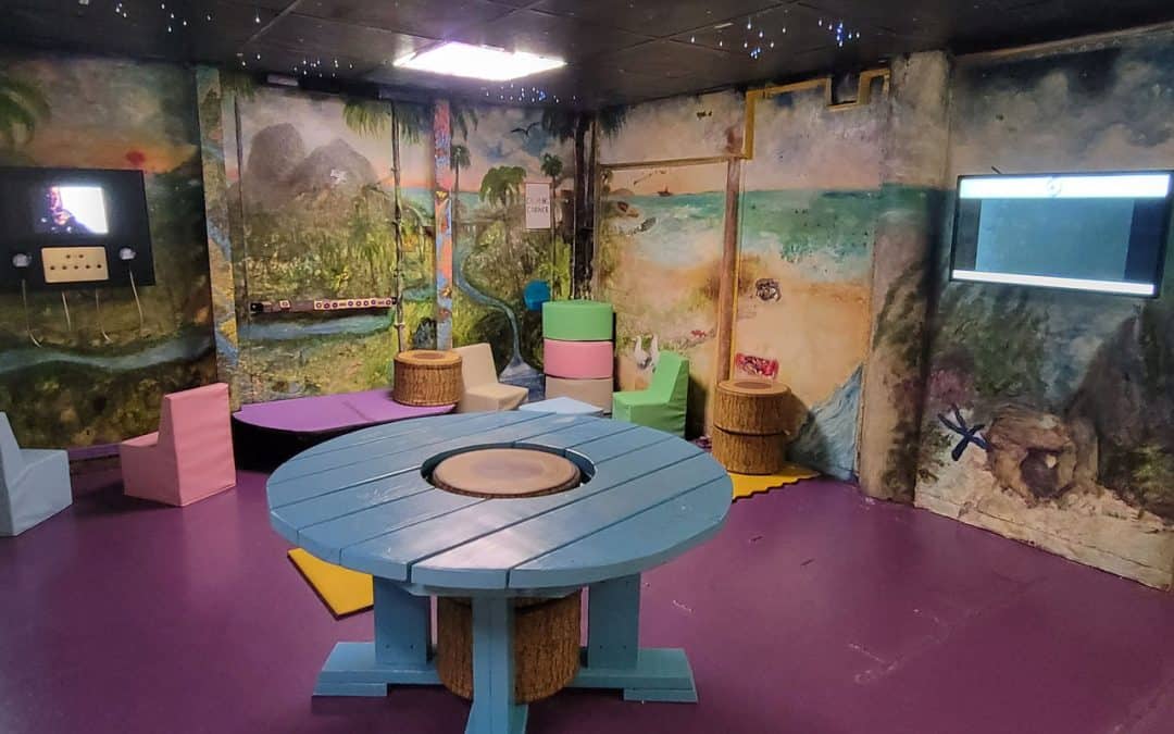 AV Point and Lightbox 3 Touchscreen – USS Alabama Battleship Memorial Park