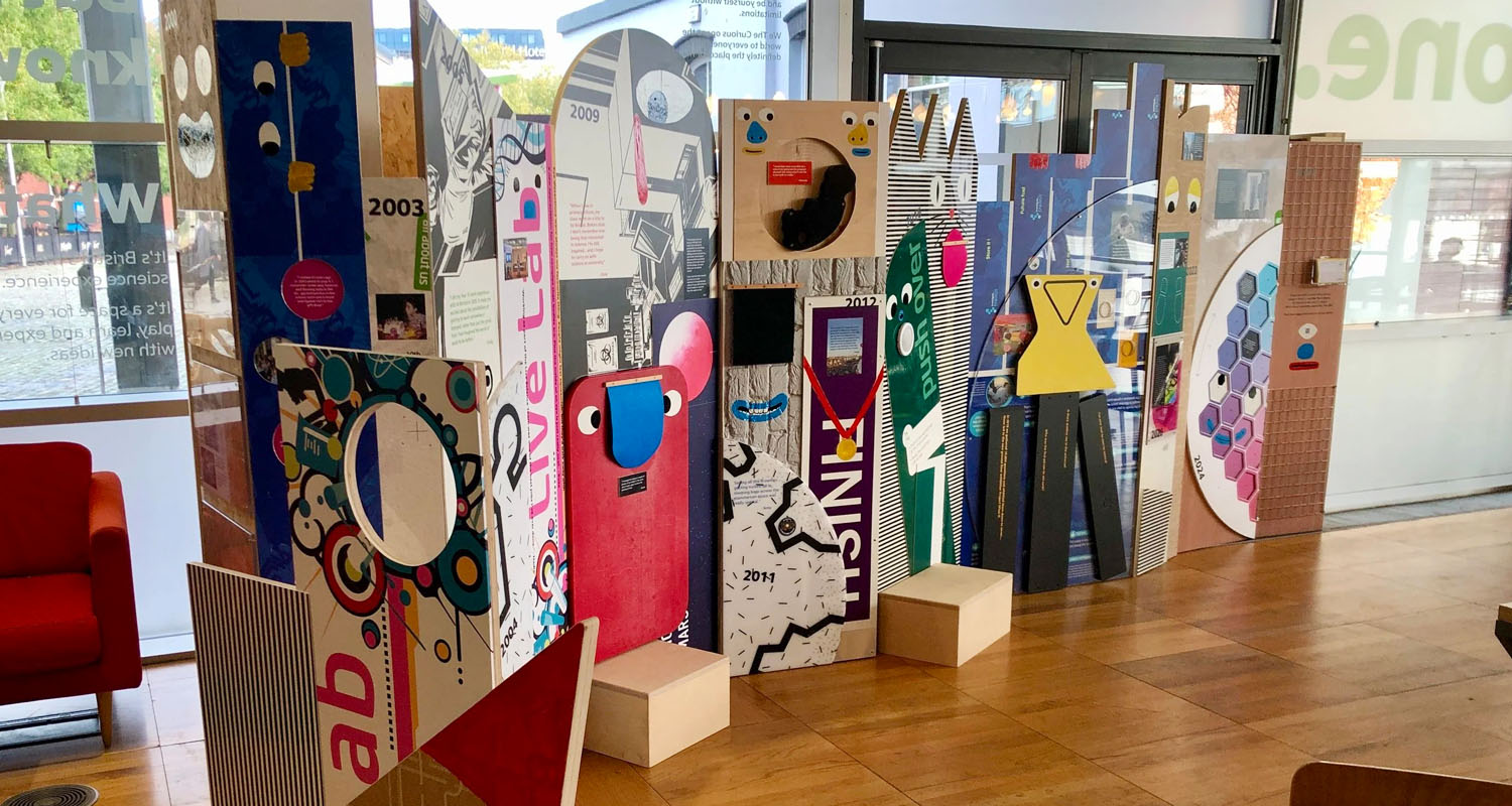 The Curious Timeline built at We The Curious