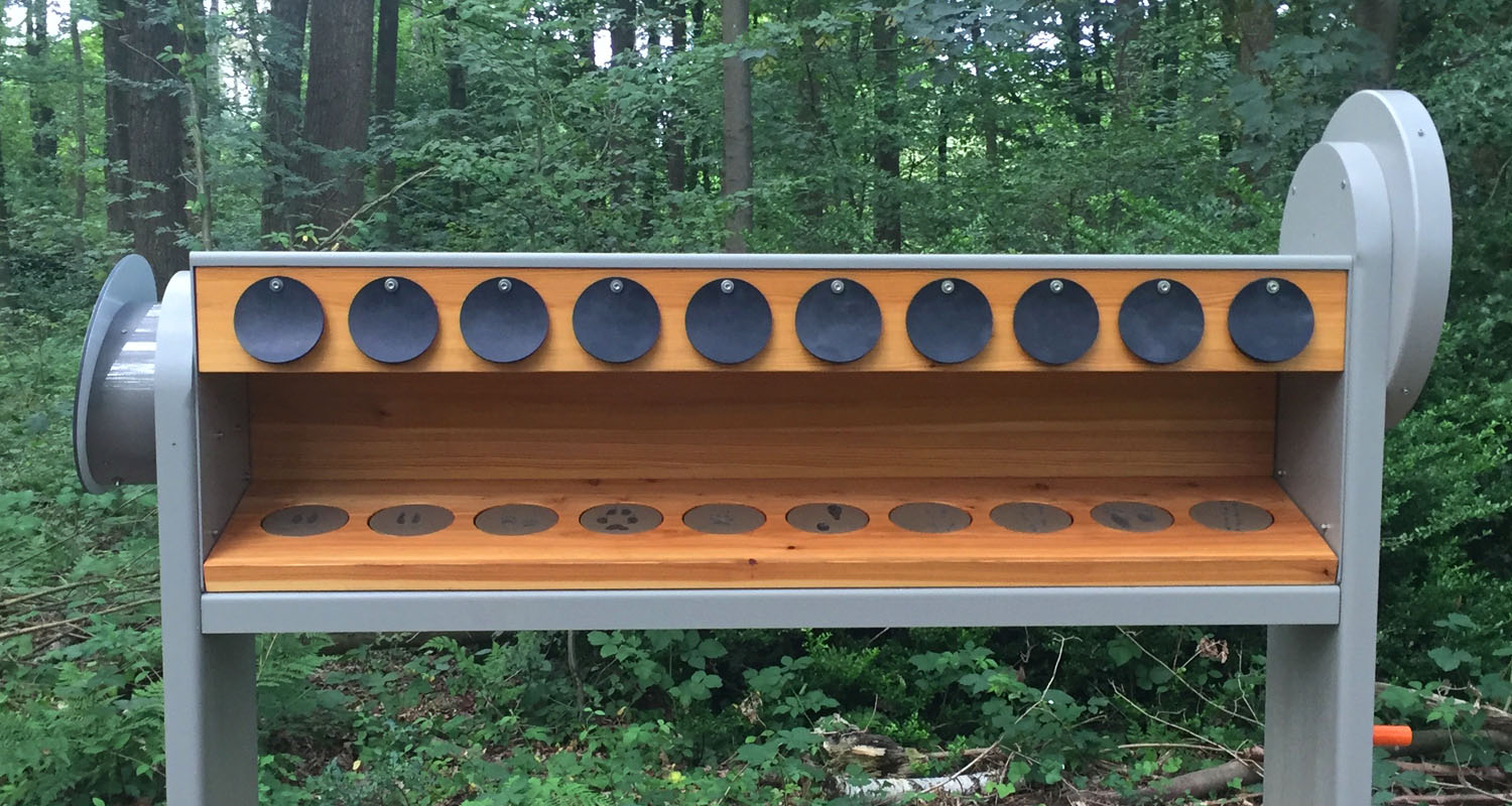 U-Turn installed in an interactive station at Münster Nabu Adventure Trail
